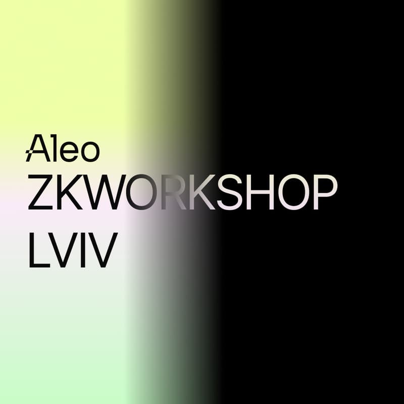 Cover Image for Aleo Lviv zkWorkshop