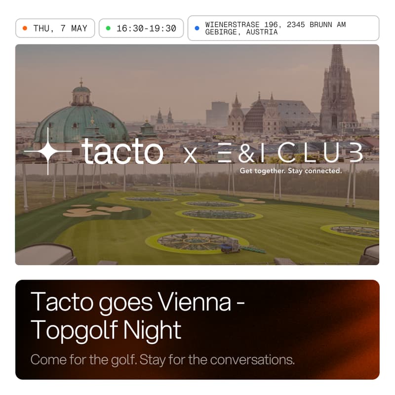 Cover Image for Tacto goes Vienna - Topgolf Night