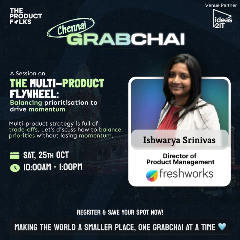 Cover Image for The Product Folks- Grabchai Chennai October Edition!
