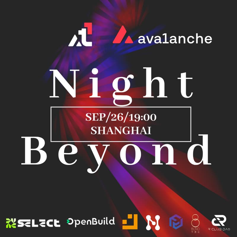 Cover Image for [Night & Beyond] Avalanche Meetup [ShangHai]