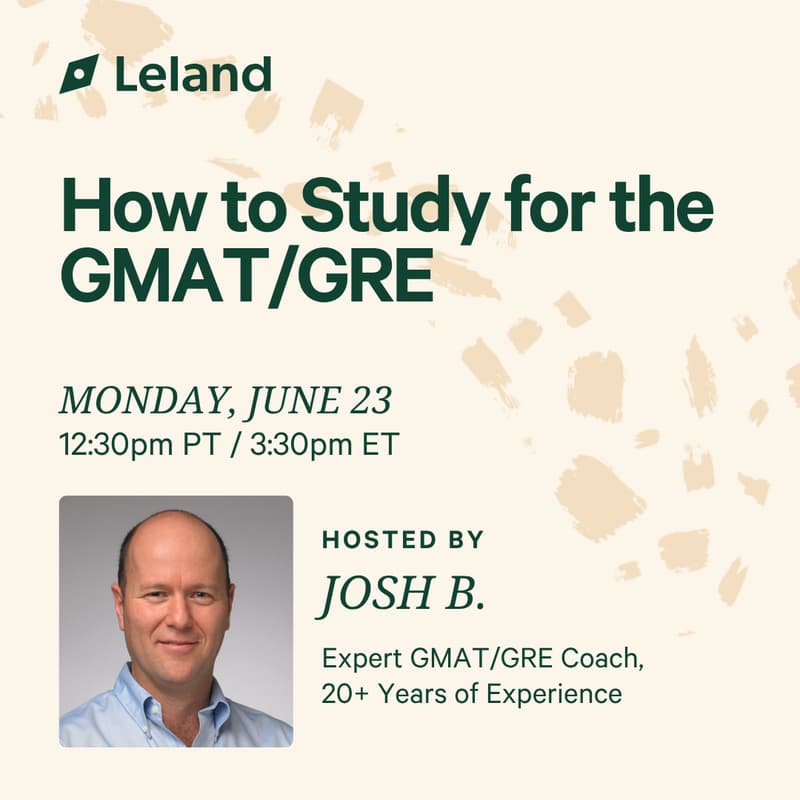 Cover Image for How to Study for the GMAT/GRE