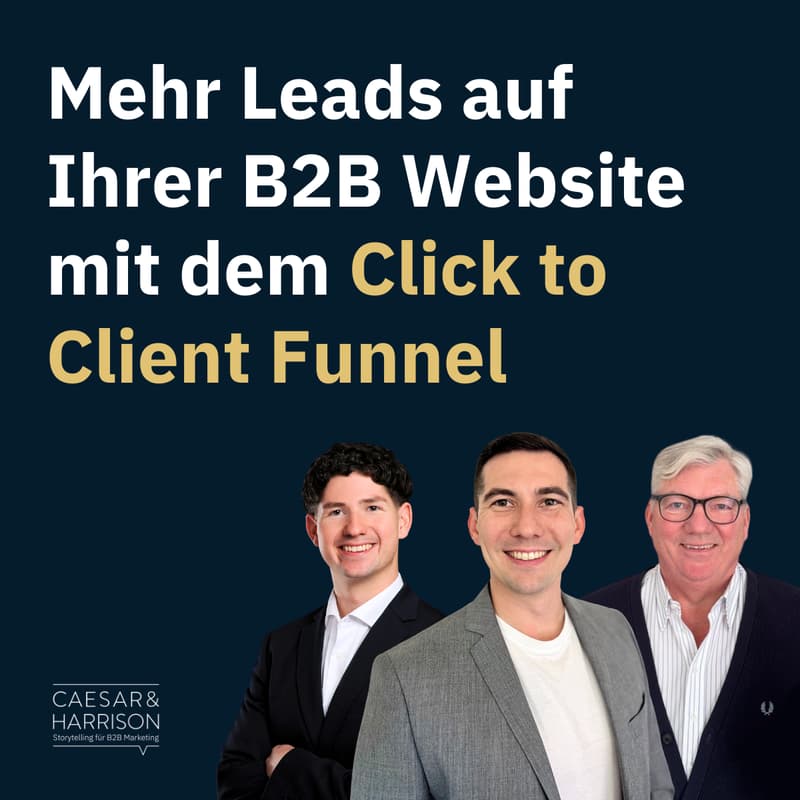 Titelbild für Höhere Conversion Rate für Ihre B2B-Website