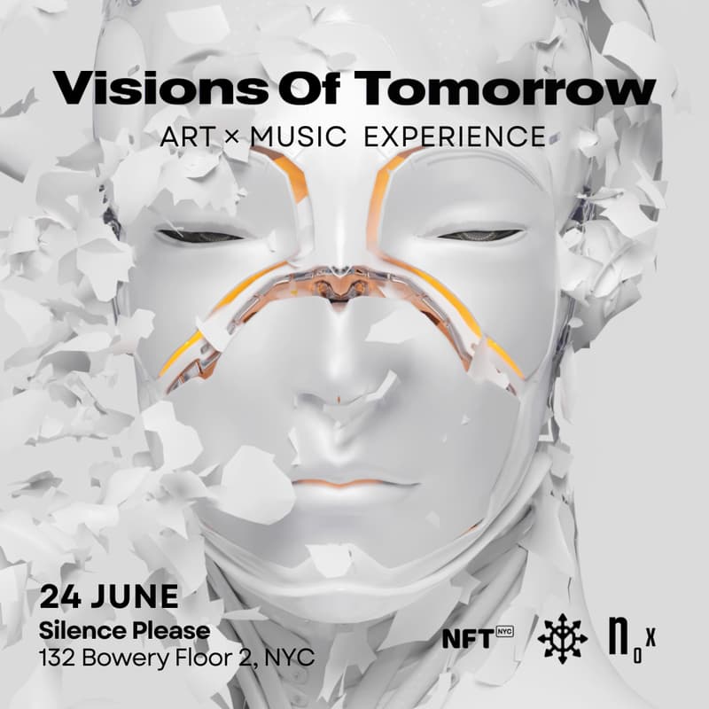 Cover Image for Art x Sound Night " Visions Of Tomorrow "