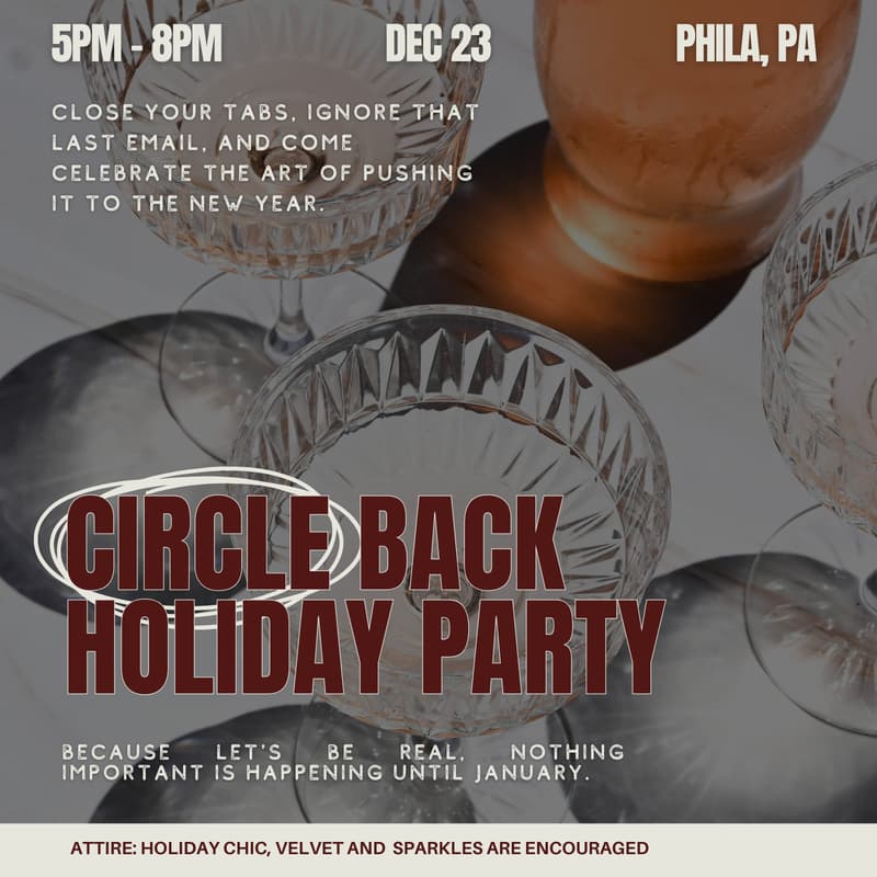 Cover Image for Circle Back Holiday Party