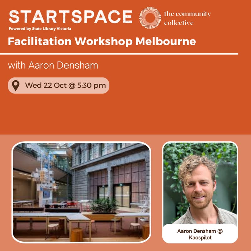 Cover Image for 🏵 Facilitation Workshop Melbourne