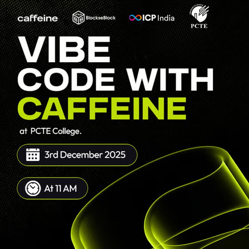 Cover Image for Vibe Code with Caffeine