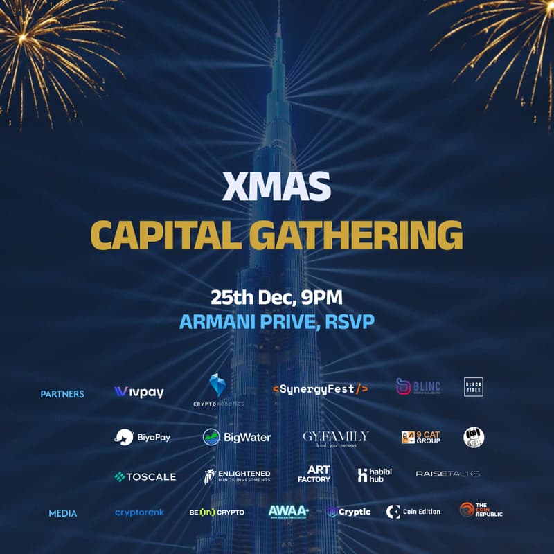 Cover Image for XMAS CAPITAL GATHERING Dubai — VVIP Networking Party at Armani/Privé (Burj Khalifa) — 25 December 2025