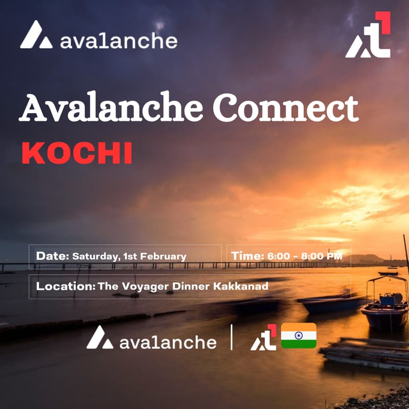 Cover Image for AVAX MEETUP KOCHI