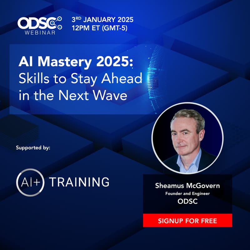 Cover Image for Webinar "AI Mastery 2025: Skills to Stay Ahead in the Next Wave"