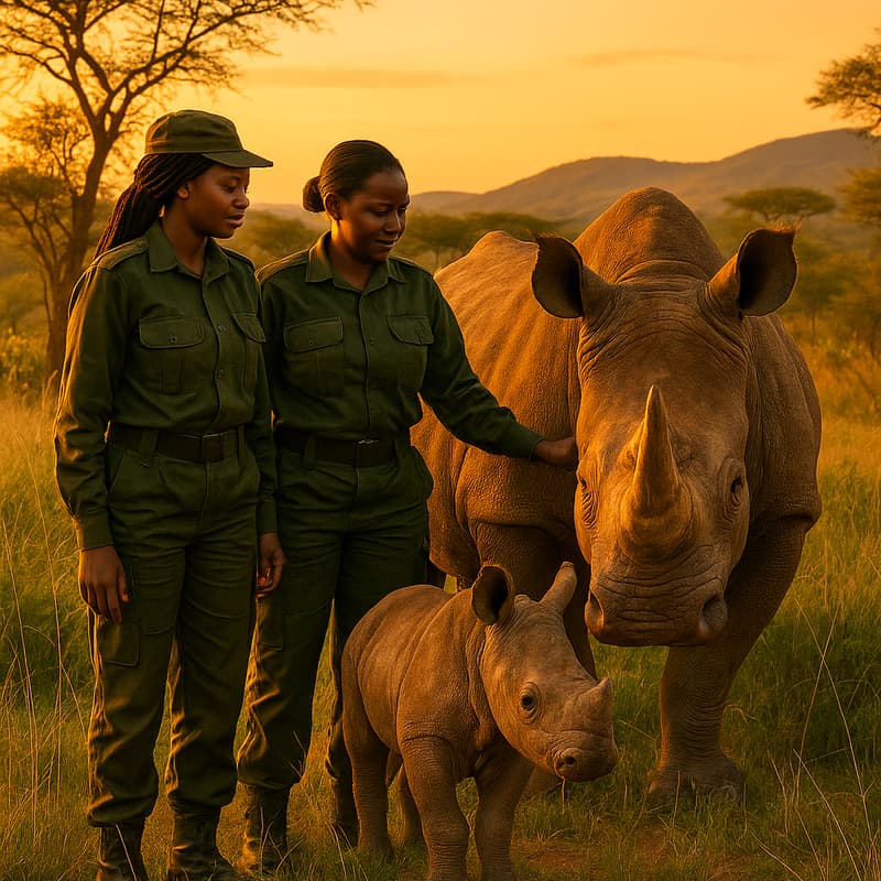 Cover Image for Women for Rhinos