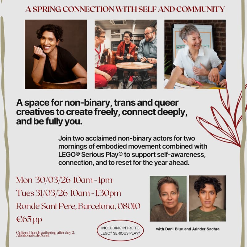 Cover Image for Reset and reconnect. Restore connection with self and community for queer creatives.