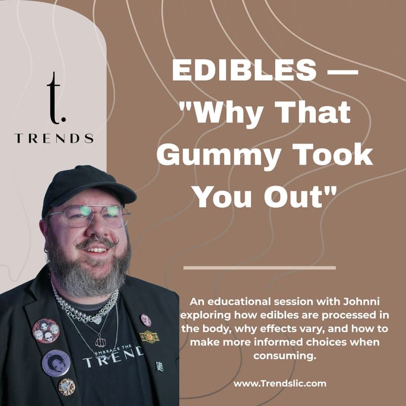 Cover Image for EDIBLES — "Why That Gummy TookYou Out"