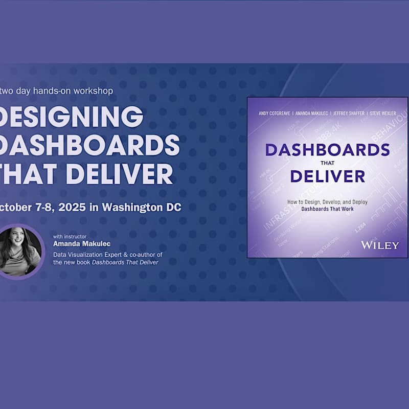 Cover Image for Workshop: Dashboards that Deliver