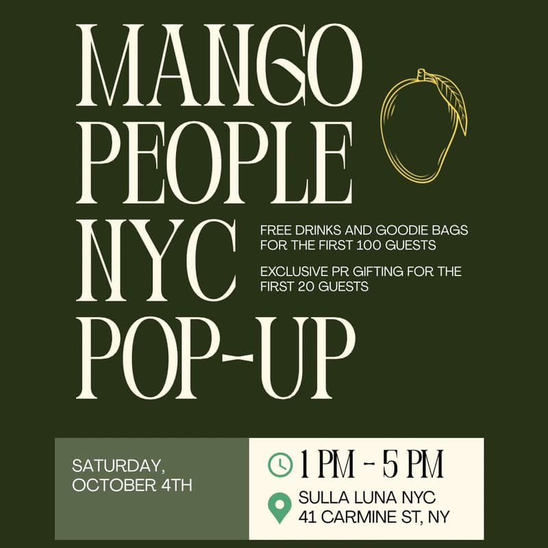 Cover Image for Mango People NYC Pop-Up!