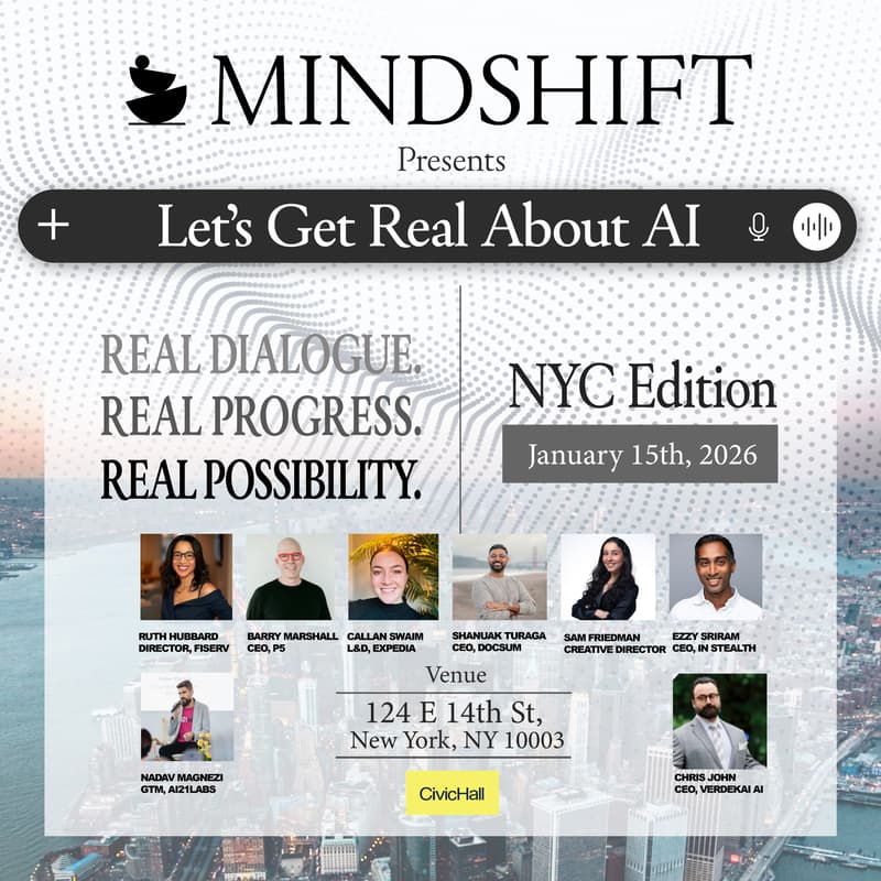 Cover Image for MindShift: Let's Get Real About AI (NYC Edition)