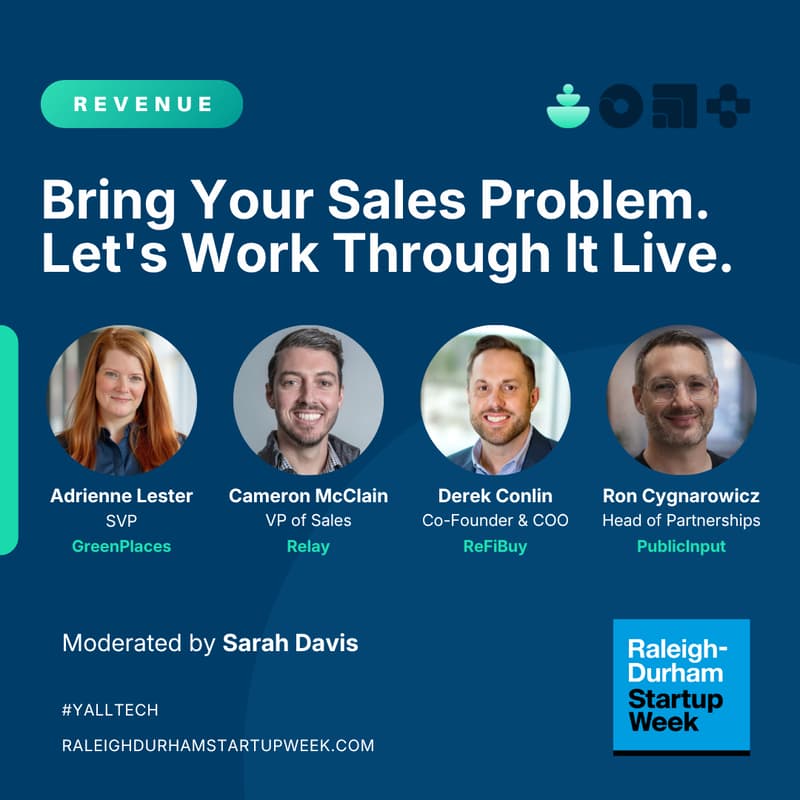 Cover Image for Bring Your Sales Problem. Let's Work Through It Live.