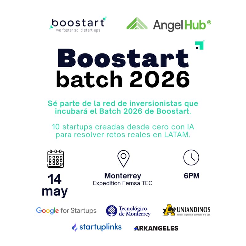 Cover Image for Boostart Batch 2026 - Monterrey