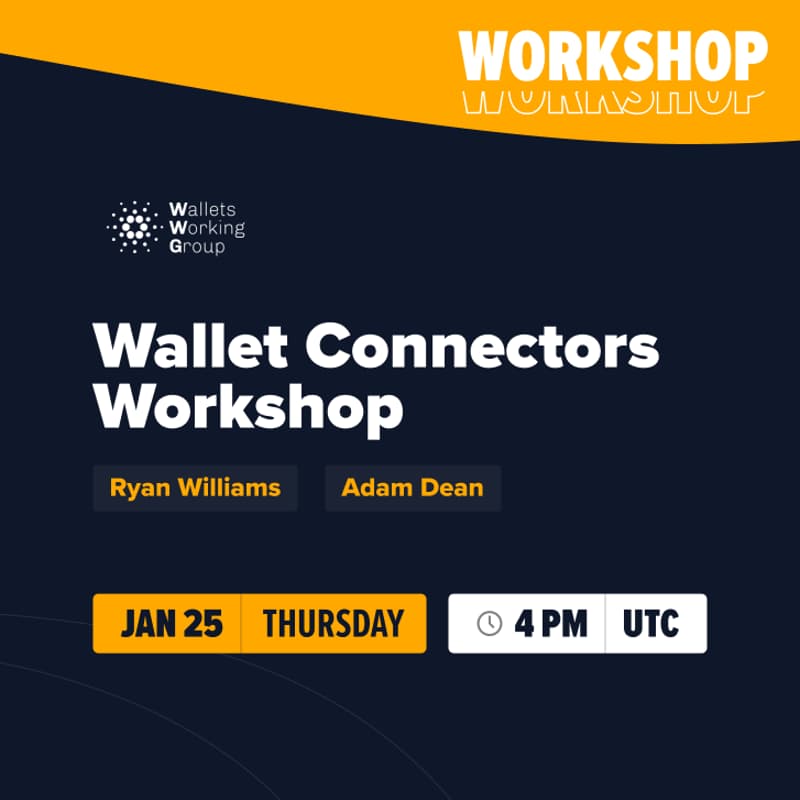 Cover Image for Wallet Connectors Workshop