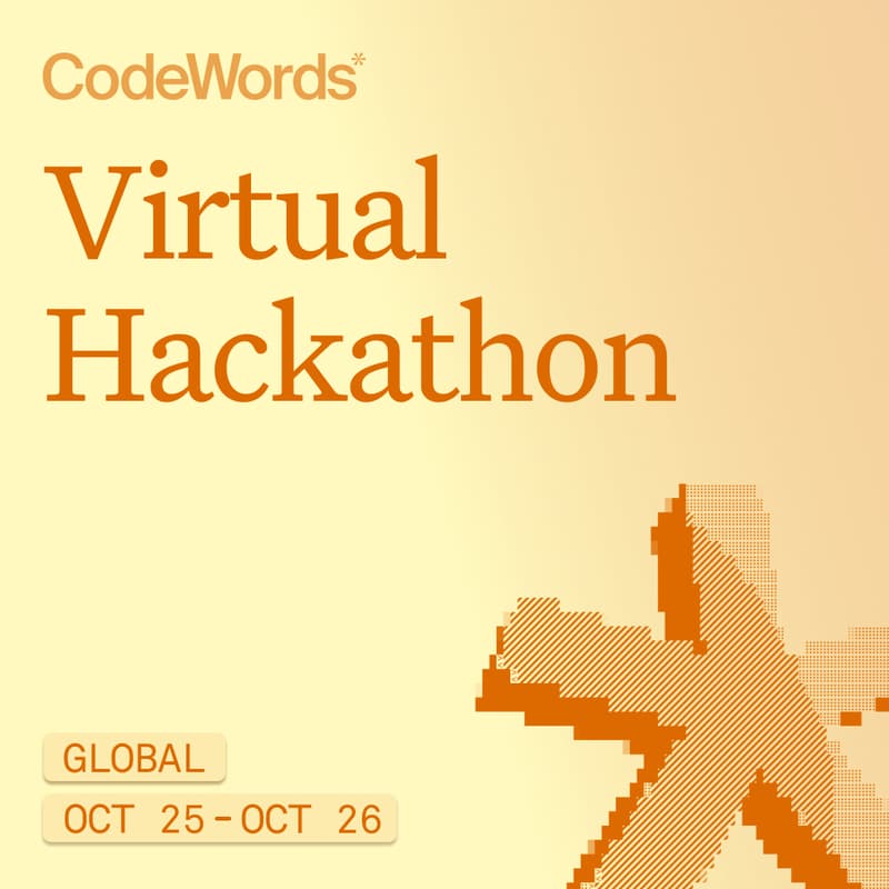 Cover Image for CodeWords: Global Hackathon - $2,000 Grand Prize