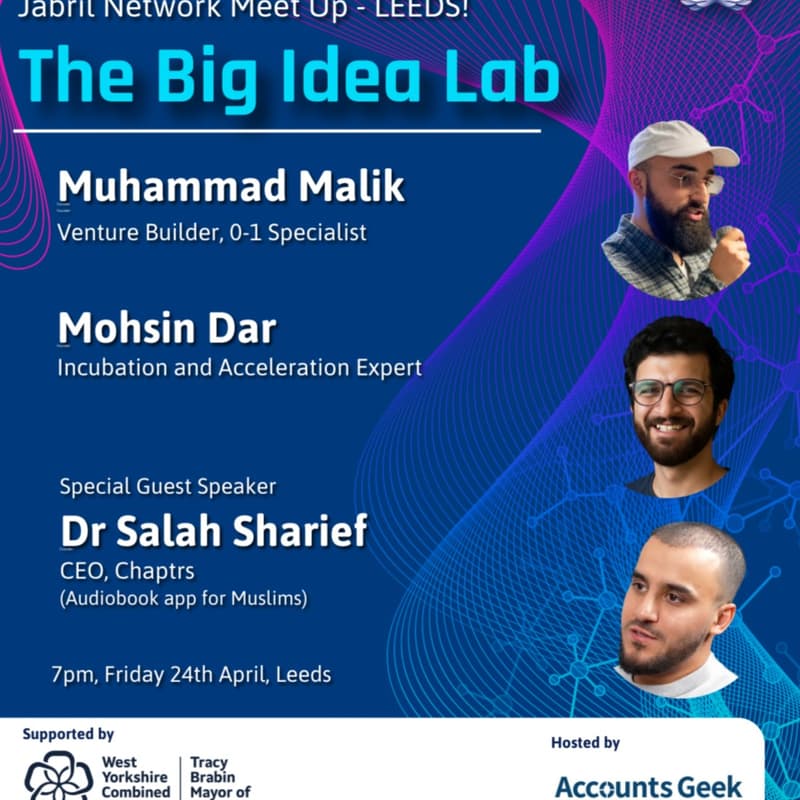 Cover Image for Jabril Network MeetUp - the Big Idea Lab