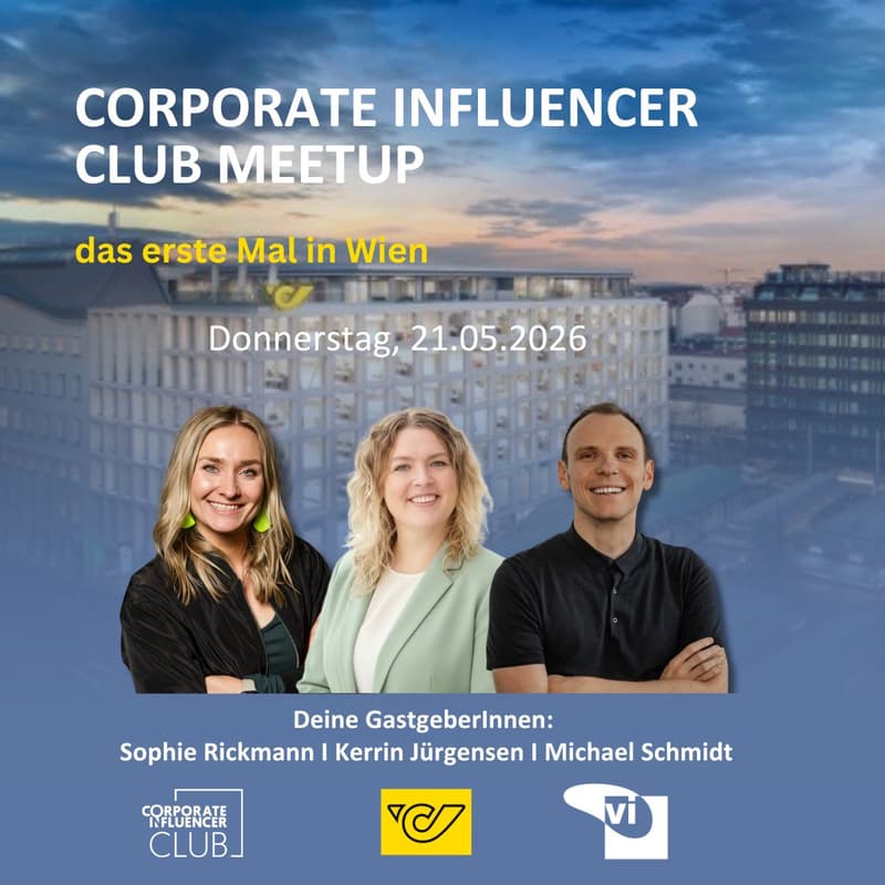 Cover Image for Corporate Influencer Club Meetup - Wien