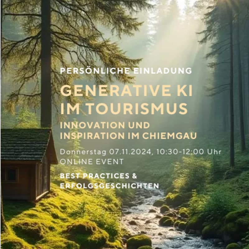 Cover Image for GENERATIVE KI IM TOURISMUS