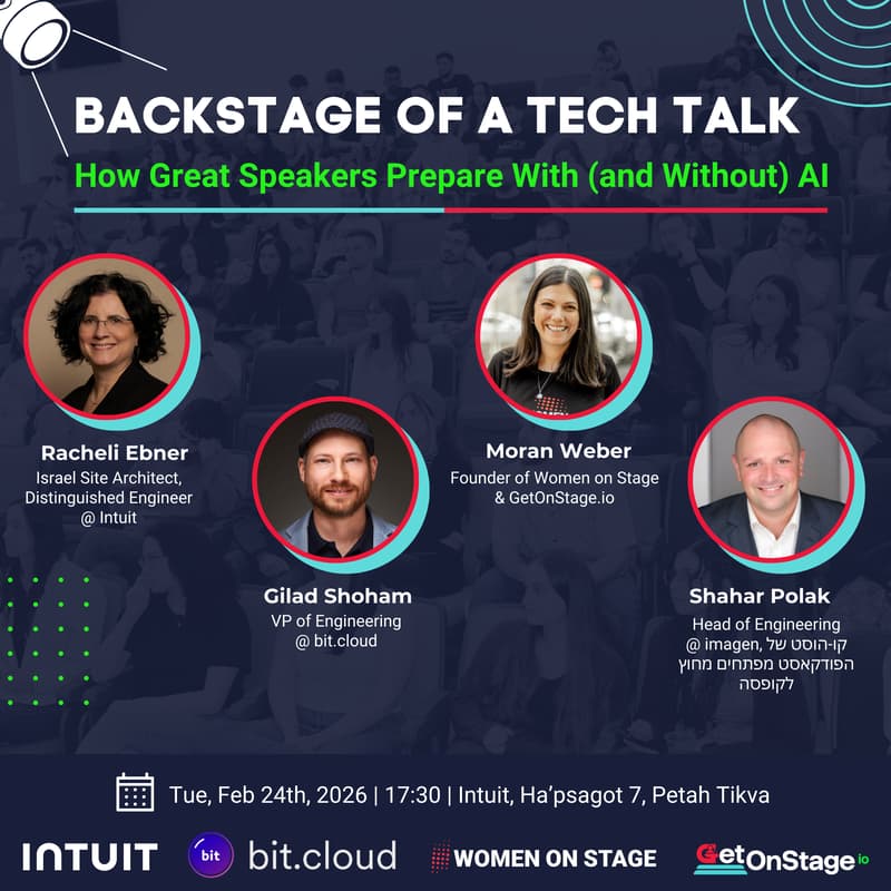 Cover Image for Backstage of a Tech Talk - How Great Speakers Prepare With (and Without) AI