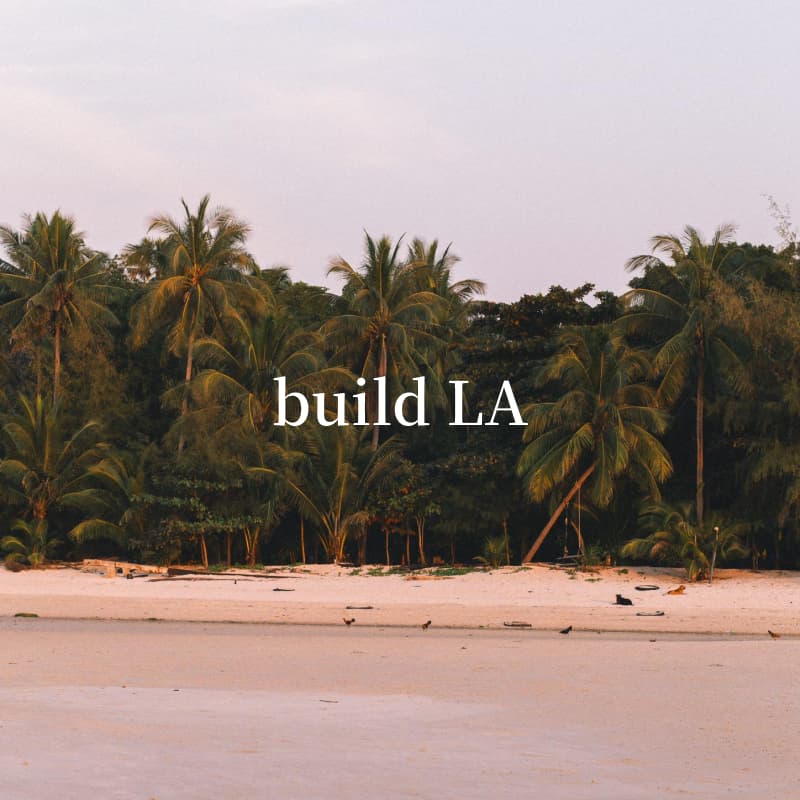 Cover Image for build LA: july 27