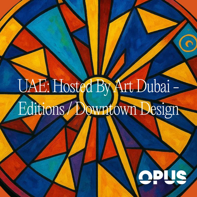 Cover Image for UAE: Editions / Downtown Design - Hosted by Art Dubai