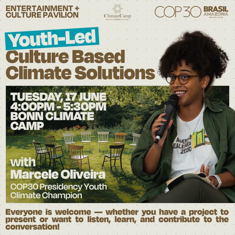 Cover Image for Community Town Hall: Youth-Led Culture Based Climate Solutions | SB62 Bonn
