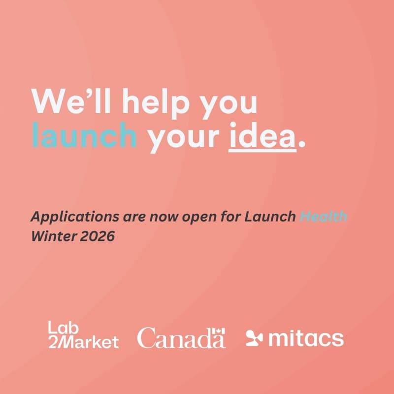 Cover Image for Lab2Market Launch Health Winter 2026 Info Session