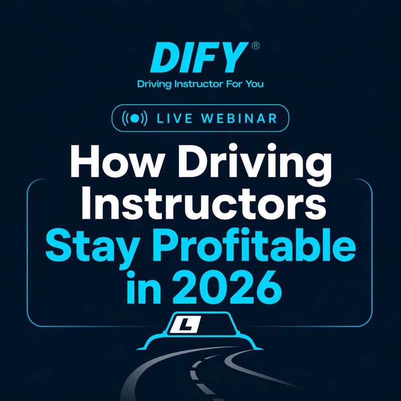 Cover Image for How Driving Instructors Can Protect Margins and Reduce Wasted Time – presented by DIFY