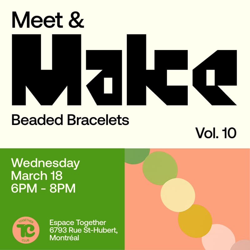 Cover Image for Meet & Make vol. 10 - Beaded Bracelets