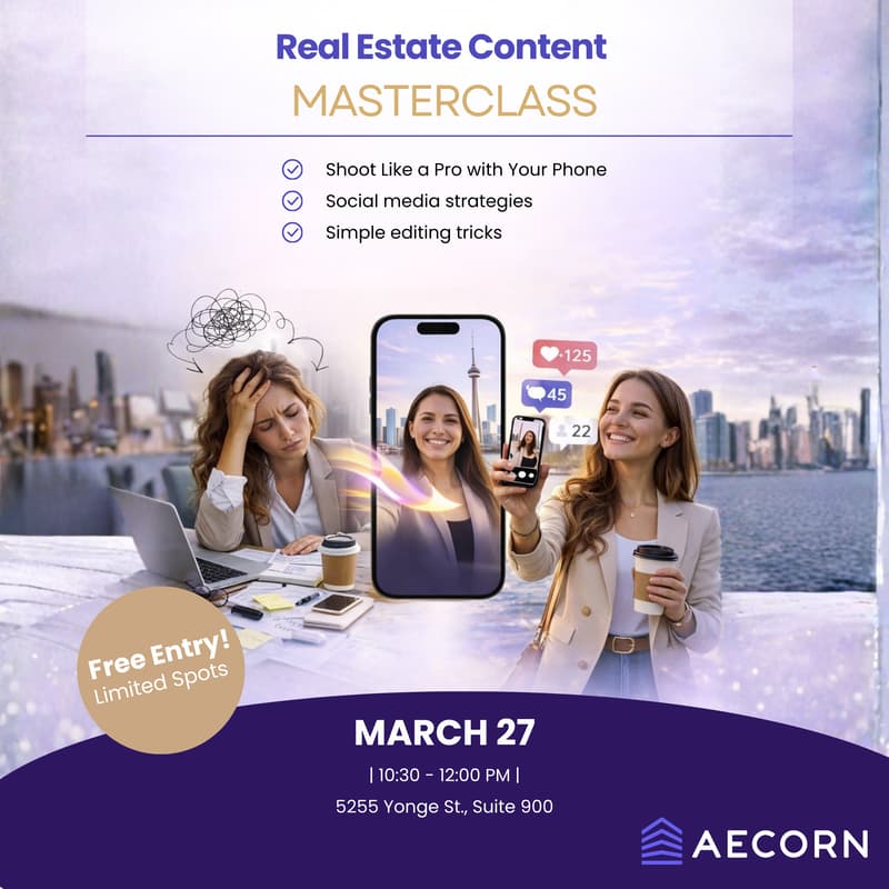 Cover Image for Real Estate Content Masterclass | In-Person