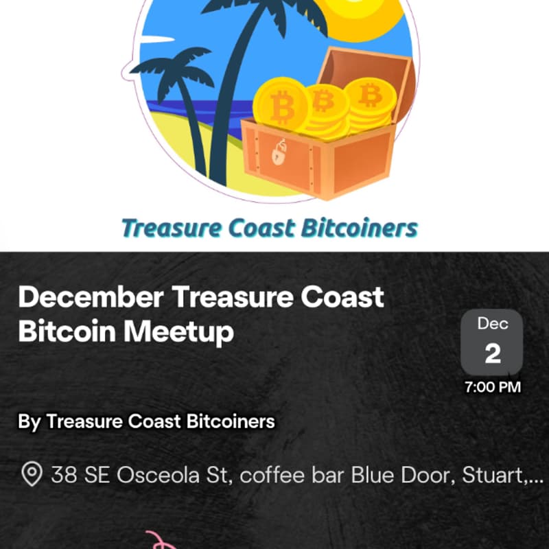 Cover Image for Treasure Coast Bitcoiners