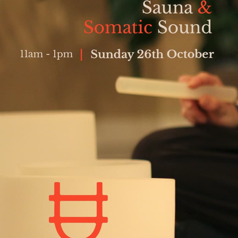 Cover Image for Rest & Revive: Somatic Sound x Sauna Experience