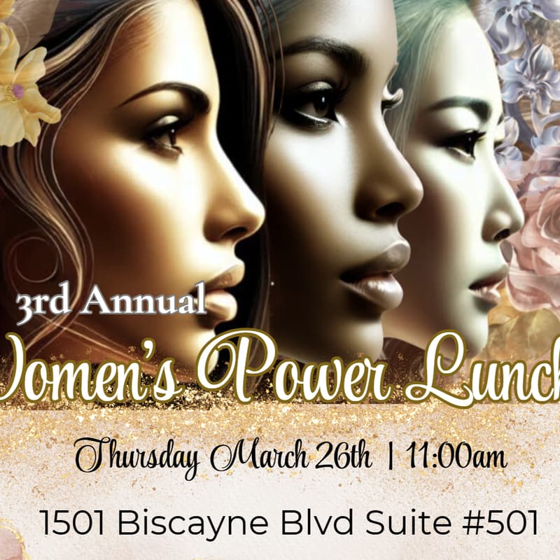 Cover Image for 3rd Annual - Women's Power Luncheon:  Shaping Miami 2040: The Future of Work, Technology & Governance