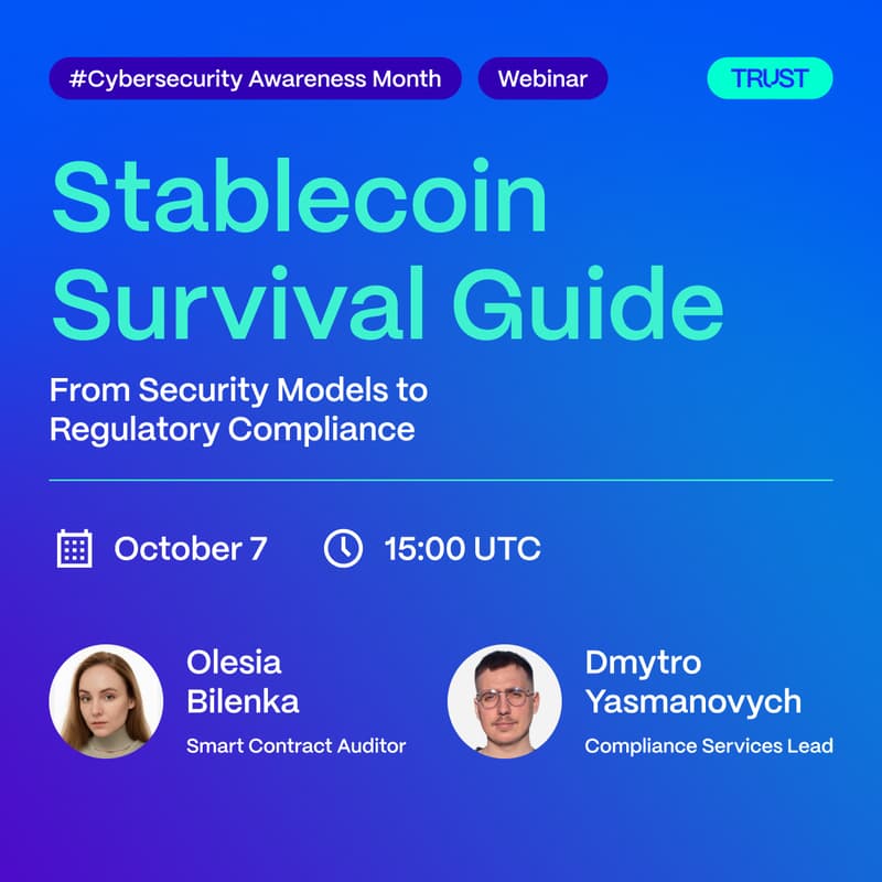 Cover Image for Stablecoin Survival Guide | From Security Models to Regulatory Compliance