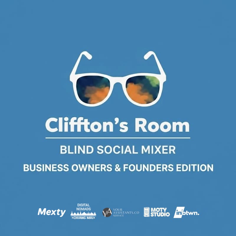 Cover Image for Cliffton’s Room - Blind Business Networking | Business Owners, Entrepreneurs, Founders & Freelancers Edition