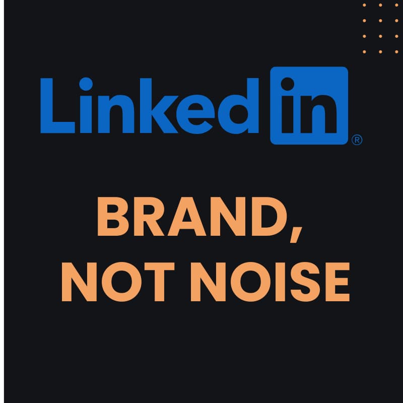 Cover Image for Why Posting More on LinkedIn Won’t Build Your Personal Brand