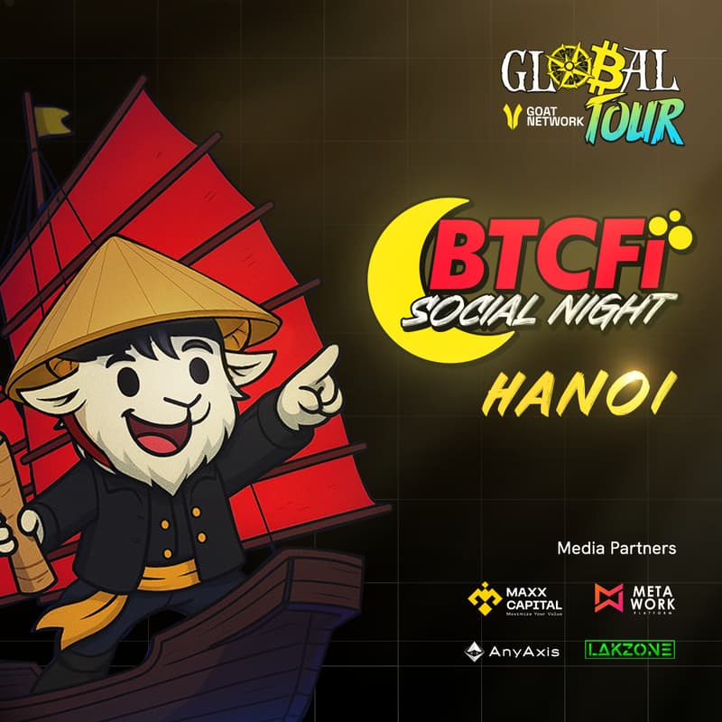 Cover Image for BTCFi Social Night | An Official Side Event of GM Vietnam 2025