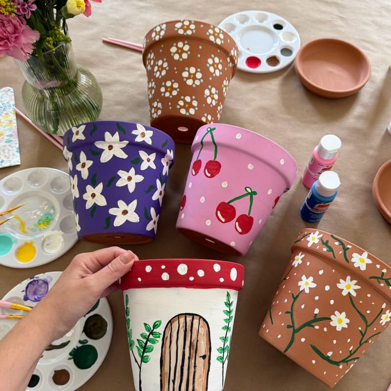 Cover Image for A Friendship Reset Circle + Pot Painting (Members Only)