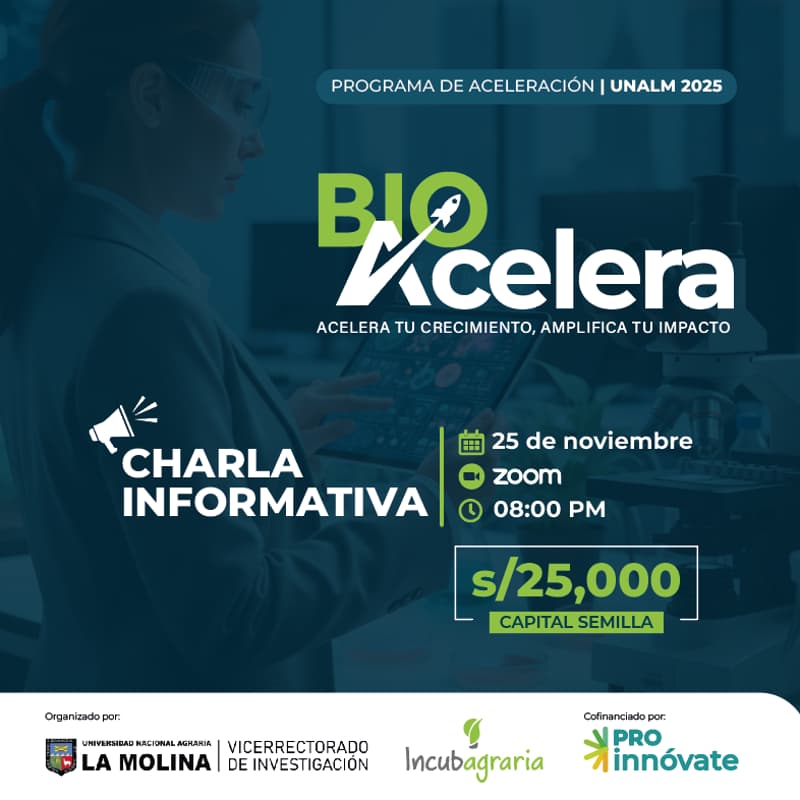 Cover Image for 2da Charla Informativa Bio Acelera 2025