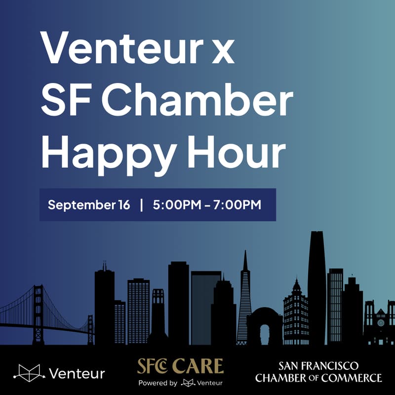 Cover Image for Venteur x SF Chamber Happy Hour