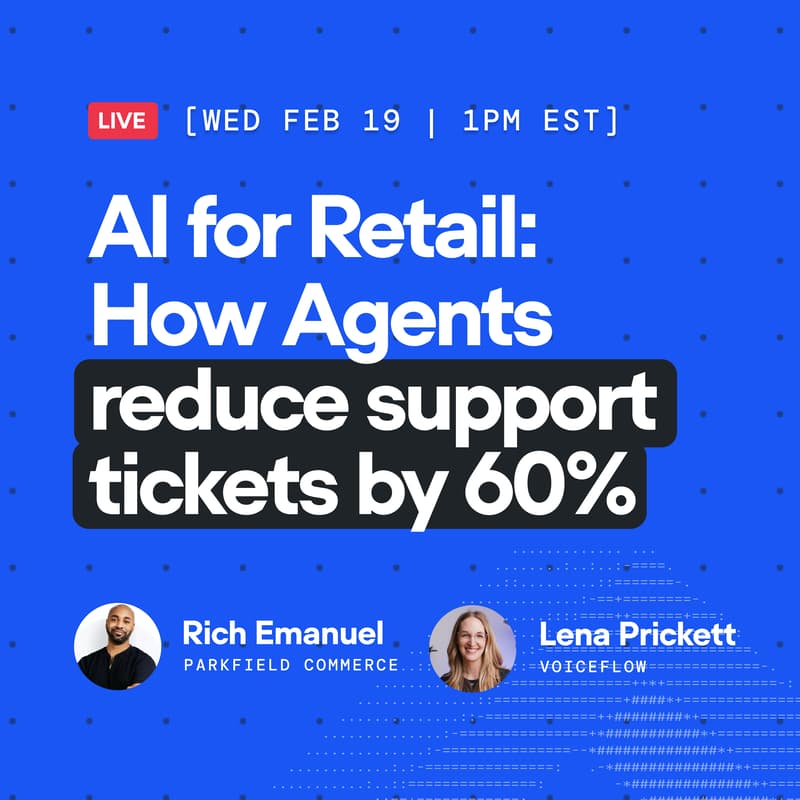 Cover Image for AI for Retail: How Agents reduce support tickets by 60%