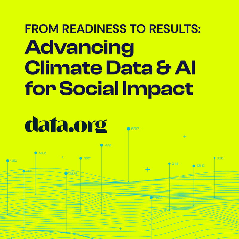 Cover Image for From Readiness to Results: Advancing Climate Data & AI for Social Impact