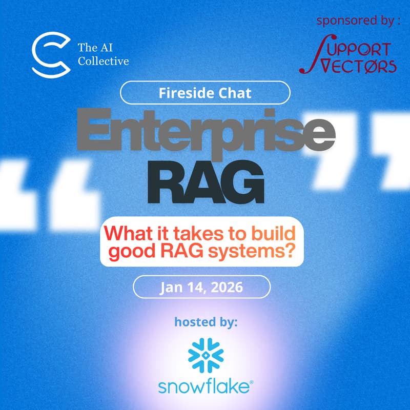 Cover Image for Enterprise RAG Fireside Chat: What It Takes to Build Good RAG Systems
