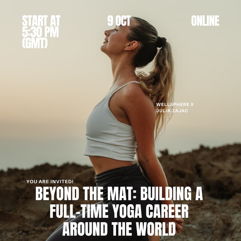 Cover Image for Beyond the Mat: Building a Full-Time Yoga Career Around the World with Julia Zajac