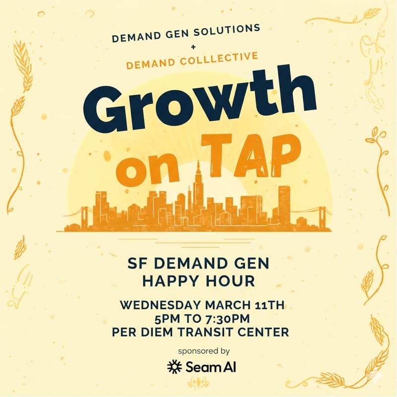 Cover Image for SF Demand Gen Happy Hour