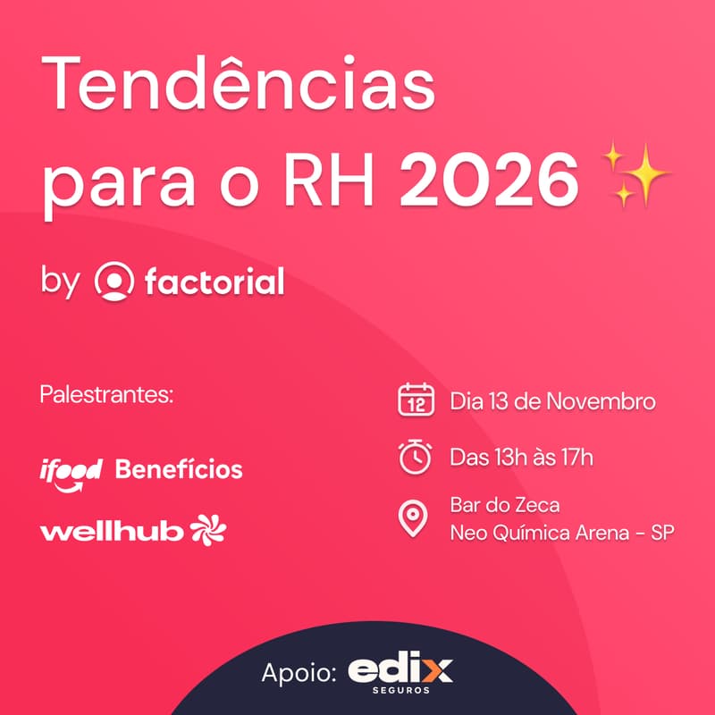 Cover Image for Tendências de RH 2026 by Factorial